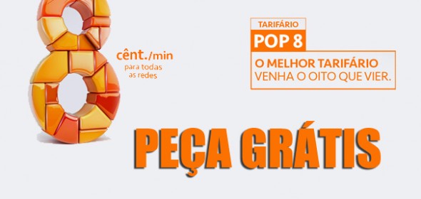 Cartão telemóvel grátis Optimus Pop