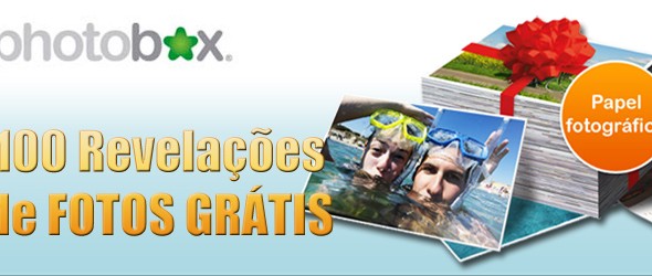 Photobox 100 fotos grátis