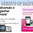 O maior aliciante da Livra é o facto de as suas opiniões valerem prémios! Cada vez que participar e completar uma sondagem entra automaticamente no sorteio de um prémio.