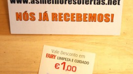 Recebidos novos Vales de Desconto Fairy e Pantene