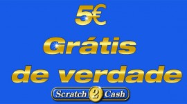 5 Euros para Jogar Grátis e testar a sua Sorte