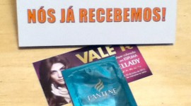 Já recebemos a amostra grátis do novo Pantene
