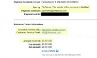Mais um pagamento Clixsense