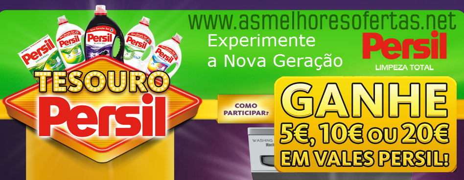 Vales de Desconto Persil