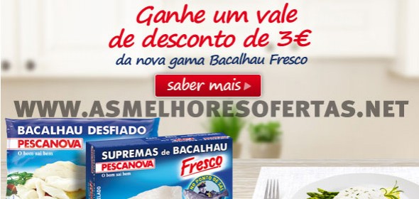 Vales de Desconto Bacalhau Pescanova