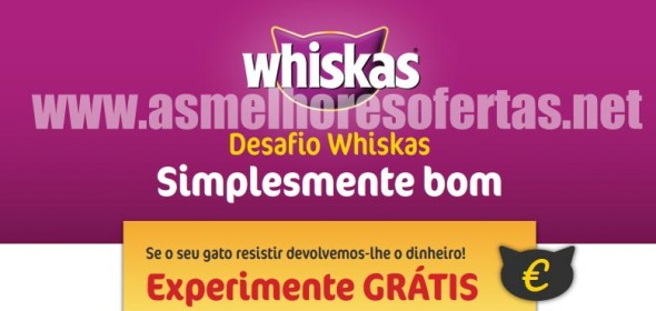 Whiskas Simplesmente Bom Grátis