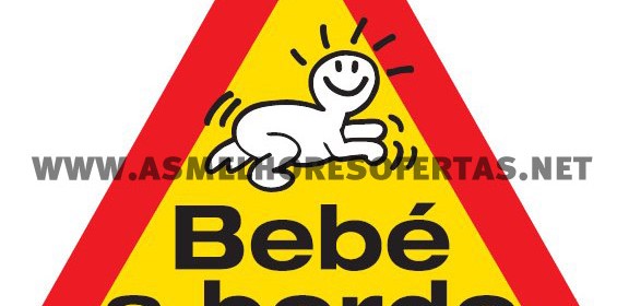 Autocolante Bebé a Bordo Grátis