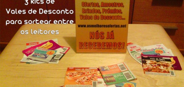 Passatempo As Melhores Ofertas Kit Vales de Desconto