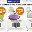 Mais Cupões de Desconto DeBorla