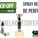 Spray Recarregável de Perfume Grátis