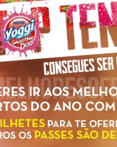 Passatempo Yoggi Dá Bilhetes para Concertos