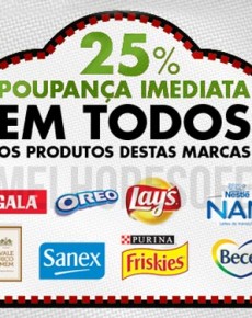 Promo 25% de Desconto Pingo Doce