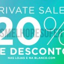 20% de Desconto nas Lojas Blanco