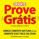 Prove Gratis o Arroz Oriente