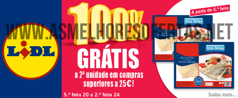 2.ª Unidade Grátis no Lidl