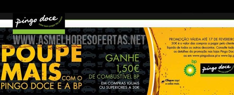 Ganhe Vales de Combustível BP no Pingo Doce