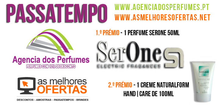 Passatempo Agência dos Perfumes | As Melhores Ofertas