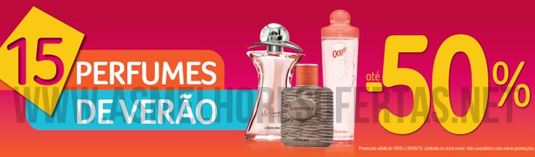 Perfumes O Boticário com 50% de Desconto