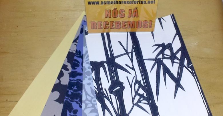 Amostras Grátis de Papel de Parede Recebidas