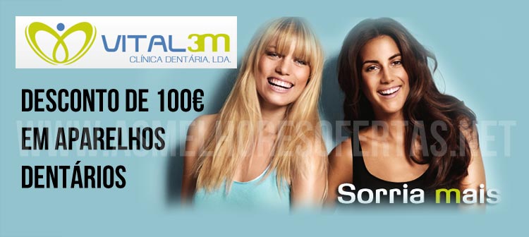 Desconto de 100 Euros Vital 3m