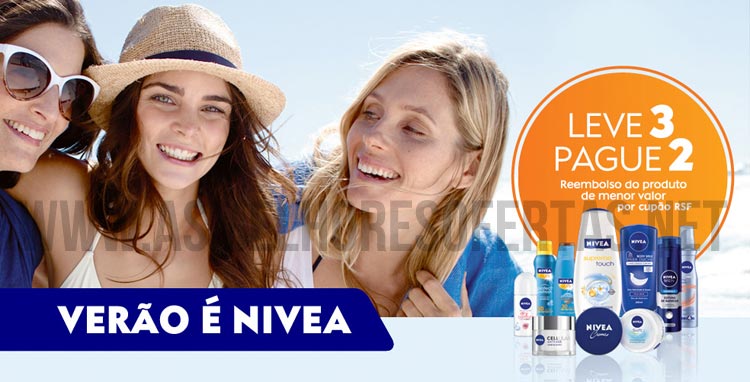 Pague 2 Leve 3 Nivea Verão 2013