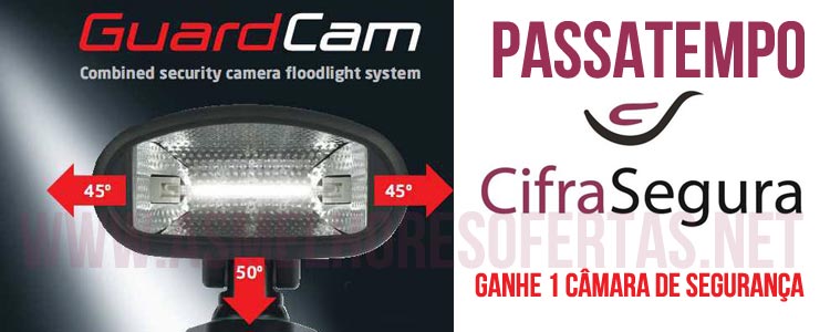 Passatempo Ganhe 1 Câmara de Segurança