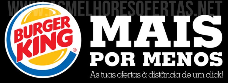Vales de Desconto Burger King Julho 2013