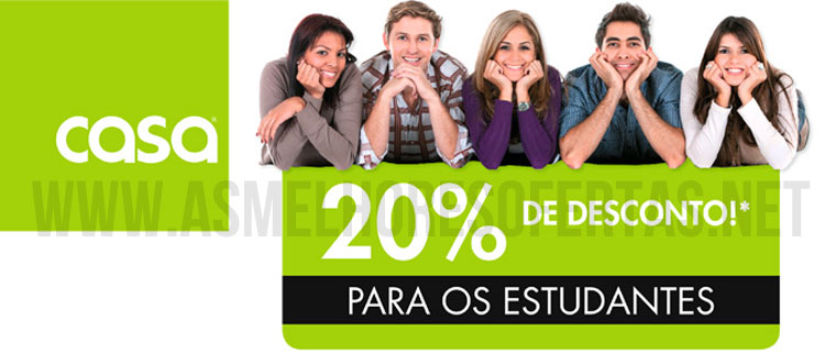 20% de Desconto para Estudantes nas Lojas Casa