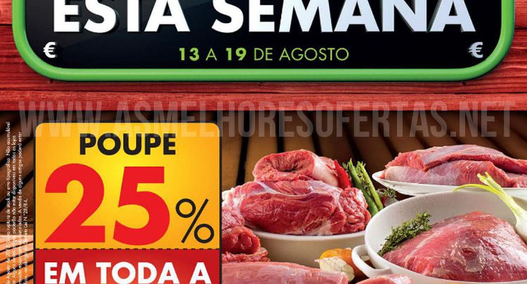 25% de Desconto na Carne no Pingo Doce