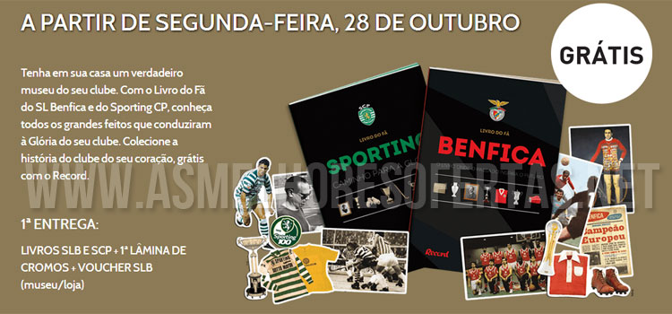 Livro do Fã do Benfica e do Sporting Grátis