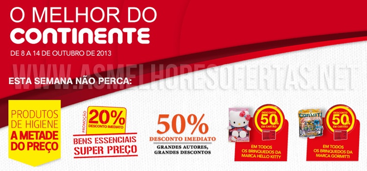 O Melhor do Continente 8 a 14 de Outubro 2013