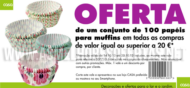 Vale Oferta Lojas Casa Formas Muffins