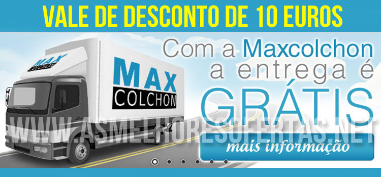 Vale de Desconto Maxcolchon Outubro 2013