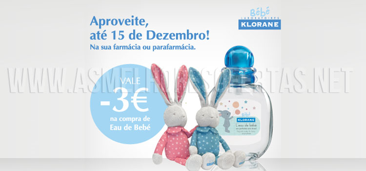 Vale de Desconto Eau de Beé Klorane