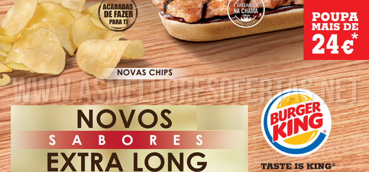 Vales de Desconto Burger King Janeiro 2014