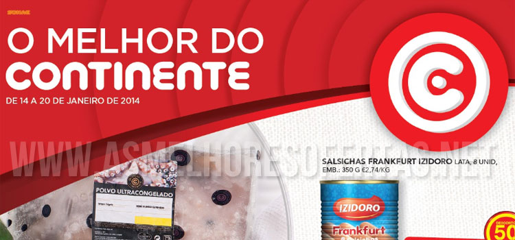 Folheto Continente 14 a 20 Janeiro 2014