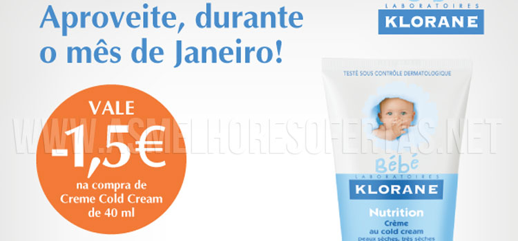 Vale de Desconto Creme Nutrition Klorane