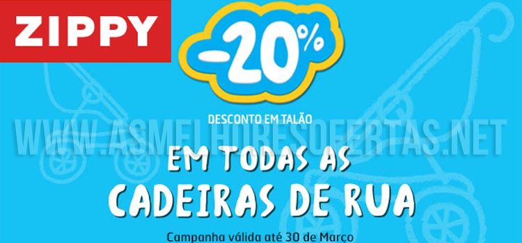 Desconto em Cadeiras para Bebé Zippy