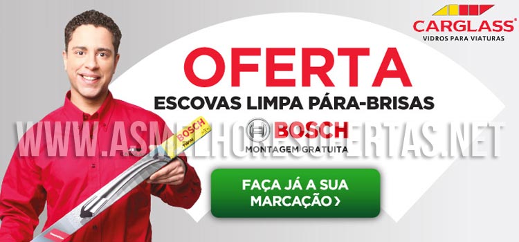 Escovas Limpa Pára-Brisas Grátis na Carglass