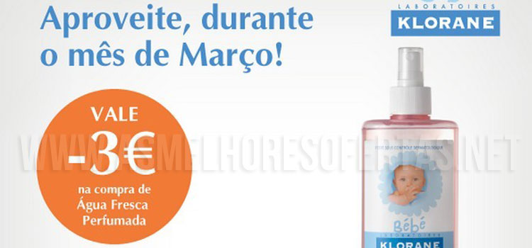 Vale de Desconto Água Fresca Perfumada Klorane