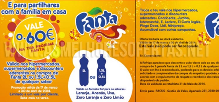 Vale de Desconto Fanta