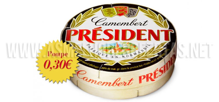 Vale de Desconto Président Camembert