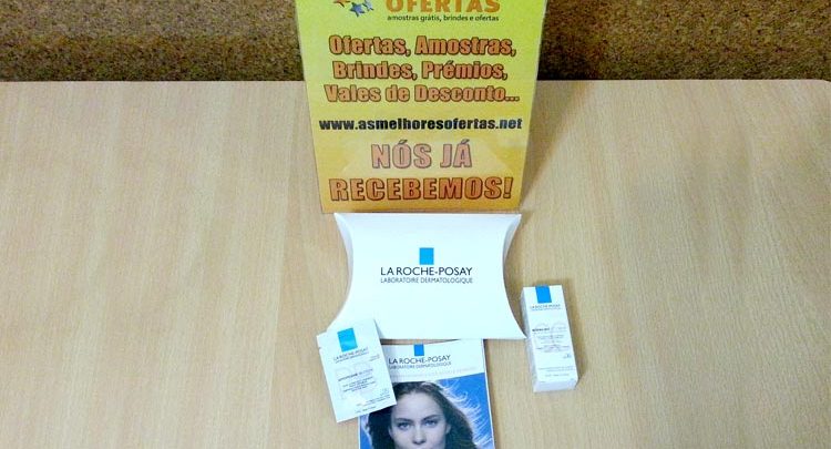 Recebemos - Amostras Grátis La Roche Posay