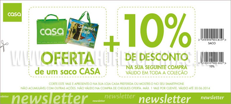 Vale Oferta 1 Saco Lojas Casa
