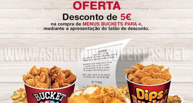 Vale de Desconto 5 Euros KFC