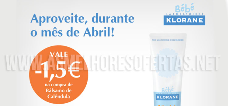 Vale de Desconto Klorane Calêndula