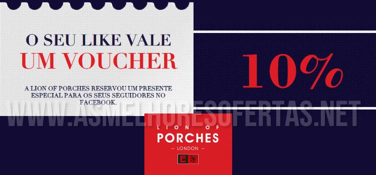 10% de Desconto Lion of Porches