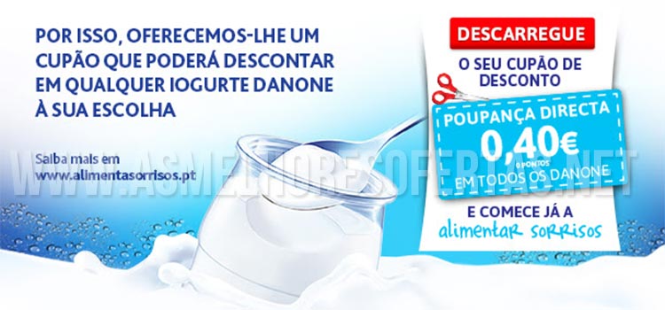 Cupão de Desconto Danone Dia do Iogurte