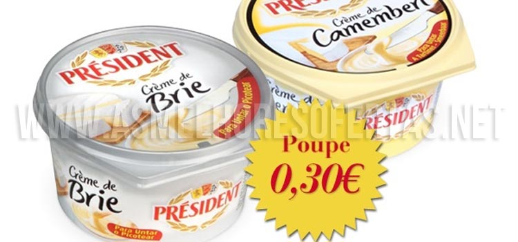 Vale de Desconto Creme de Brie Président