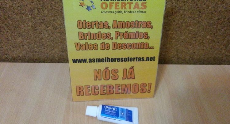 Recebido - Amostra Grátis Oral-B Para Mim